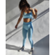 Seamless dance legging - baby blauw Seamless dance legging - baby blauw