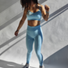 Seamless dance legging - baby blauw Seamless dance legging - baby blauw