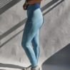 Seamless dance legging - baby blauw Seamless dance legging - baby blauw