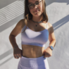 Seamless dance legging - lila Seamless dance legging - lila
