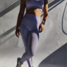Seamless dance legging - lila Seamless dance legging - lila