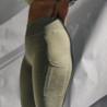 High waisted seamless dance legging - sage High waisted seamless dance legging - sage
