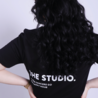 T-shirt The studio - zwart T-shirt The studio - zwart