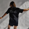 Oversized t-shirt Flexible - zwart Oversized t-shirt Flexible - zwart