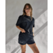Oversized t-shirt Flexible - zwart Oversized t-shirt Flexible - zwart