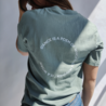 Each movement is a word t-shirt - grijsgroen Each movement is a word t-shirt - grijsgroen