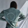 Each movement is a word sweater - grijsgroen Each movement is a word sweater - grijsgroen