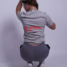 T-shirt The studio - opaal grijs T-shirt The studio - opaal grijs