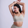 Medium impact seamless dance bra - sage Medium impact seamless dance bra - sage