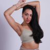 Medium impact seamless dance bra - sage Medium impact seamless dance bra - sage