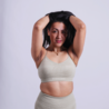 Medium impact seamless dance bra - sage Medium impact seamless dance bra - sage