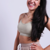 Medium impact seamless dance bra - sage Medium impact seamless dance bra - sage