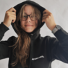 Heart hoodie - black Heart hoodie - black