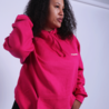 Heart hoodie - bright pink Heart hoodie - bright pink