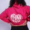 Heart hoodie - bright pink Heart hoodie - bright pink