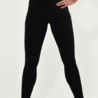 High waisted basic legging - black High waisted basic legging - black