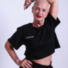 Dance is a feeling cropped t-shirt - black Dance is a feeling cropped t-shirt - black