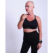 Seamless dance bra - black Seamless dance bra - black