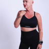 Medium impact seamless dance bra - zwart Medium impact seamless dance bra - zwart
