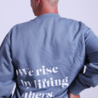 Sweater We rise - blauw Sweater We rise - blauw