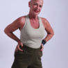 Seamless topje - sage Seamless topje - sage