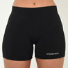 High waisted luxe shorts - zwart High waisted luxe shorts - zwart