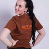 SIZE XL: T-shirt Rhythm - coffee SIZE XL: T-shirt Rhythm - coffee