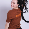 SIZE XL: T-shirt Rhythm - coffee SIZE XL: T-shirt Rhythm - coffee