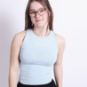 Tanktop Dancing again - pastel blue Tanktop Dancing again - pastel blue