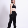 Basic high waisted jogger - zwart Basic high waisted jogger - zwart