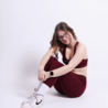 Impact legging - burgundy Impact legging - burgundy