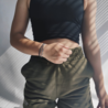 Dance is a feeling shorts - olijf Dance is a feeling shorts - olijf