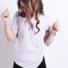 T-shirt ton-sur-ton - lavendel T-shirt ton-sur-ton - lavendel