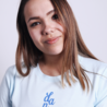 T-shirt ton-sur-ton - ijsblauw T-shirt ton-sur-ton - ijsblauw