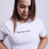 T-shirt Libre comme la danse - wit T-shirt Libre comme la danse - wit