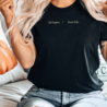T-shirt Life happens, dance helps - zwart T-shirt Life happens, dance helps - zwart