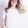 T-shirt Life happens, dance helps - vanilla T-shirt Life happens, dance helps - vanilla