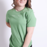 T-shirt Life happens, dance helps - grasgroen T-shirt Life happens, dance helps - grasgroen