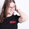 T-shirt Dream big Dance big - zwart T-shirt Dream big Dance big - zwart