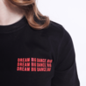 T-shirt Dream big Dance big - zwart T-shirt Dream big Dance big - zwart