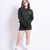 Sweater Dream big Dance big - bosgroen Sweater Dream big Dance big - bosgroen