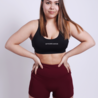 Impact short - bordeauxrood Impact short - bordeauxrood