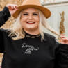 Sweater Dance sets me free - zwart Sweater Dance sets me free - zwart