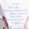 T-shirt We are dancers - wit T-shirt We are dancers - wit