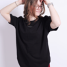 Oversized t-shirt Always the answer - zwart Oversized t-shirt Always the answer - zwart