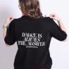 Oversized t-shirt Always the answer - zwart Oversized t-shirt Always the answer - zwart