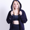 Capuchonvest We are dancers - navy Capuchonvest We are dancers - navy