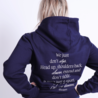 Capuchonvest We are dancers - navy Capuchonvest We are dancers - navy