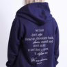 Capuchonvest We are dancers - navy Capuchonvest We are dancers - navy