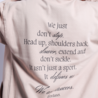 Capuchonvest We are dancers - zand Capuchonvest We are dancers - zand